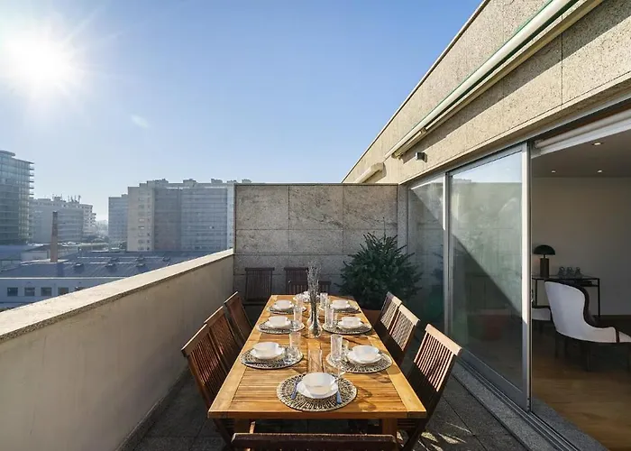 Apartamento Whome Penthouse Luxe - Views, Terrace & Parking